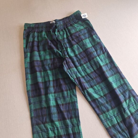 NWT Old Navy Plaid 100% Cotton Pijama Pants Size L Sleepwear Loungewear Cozy Fal - Picture 3 of 7